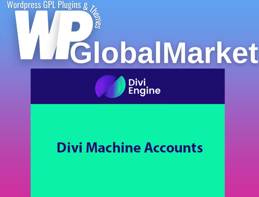 Divi machine accounts