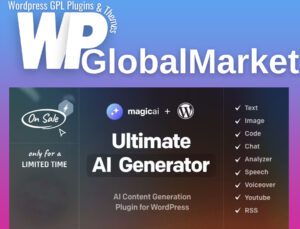 MagicAI for WordPress – AI Text, Image, Chat, Code, and Voice Generator