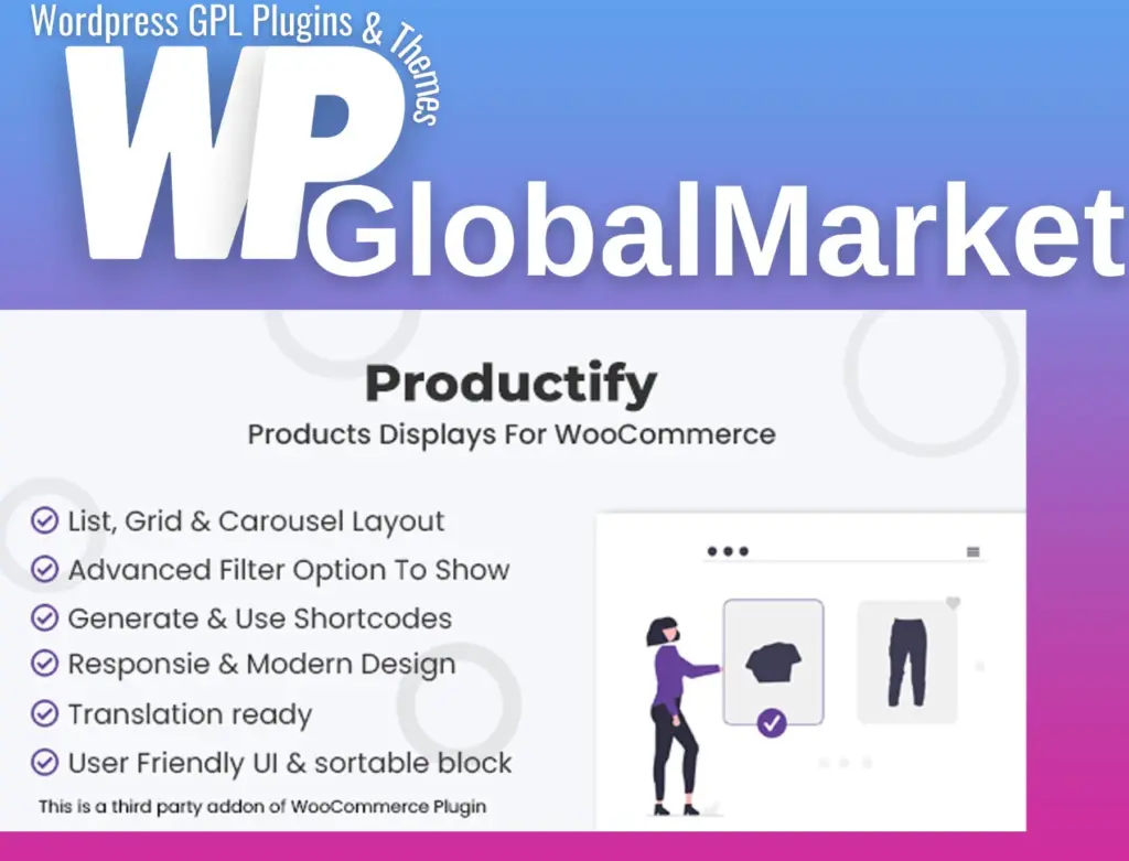Productify – products displays for woocommerce