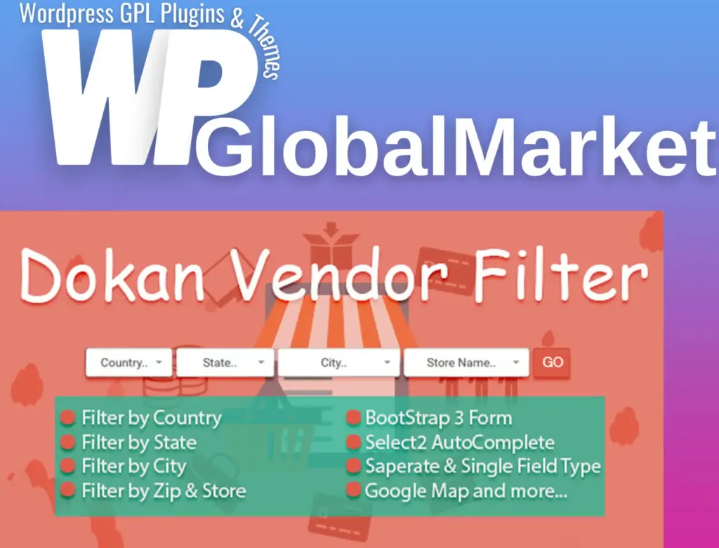 Dokan vendor filter