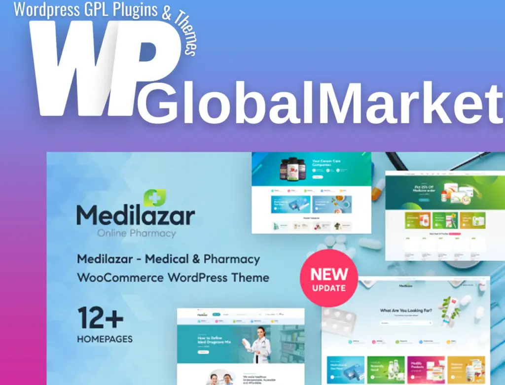 Medilazar – pharmacy medical woocommerce wordpress theme