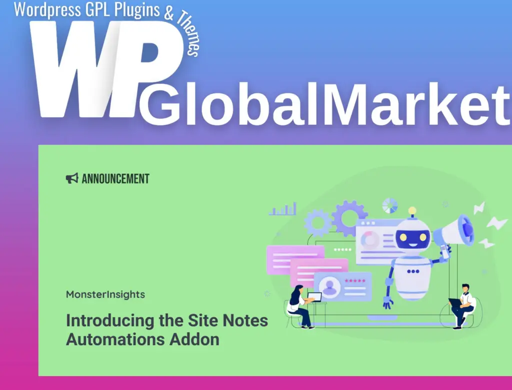 Monsterinsights site notes automations