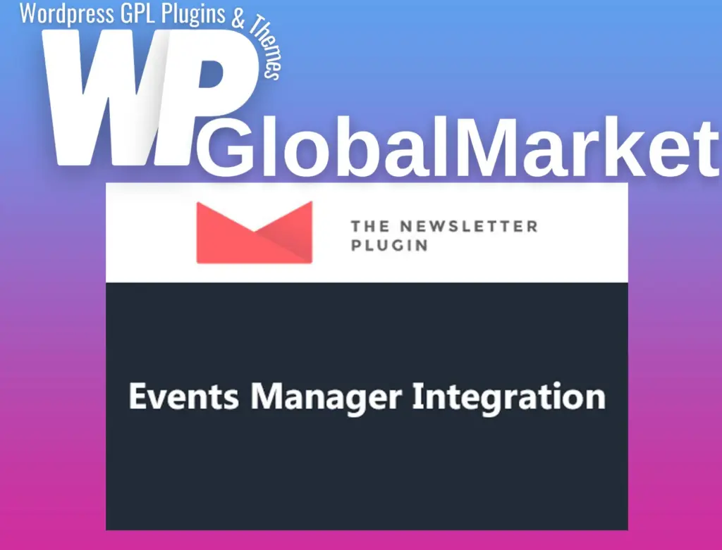 Newsletter – events manager integration