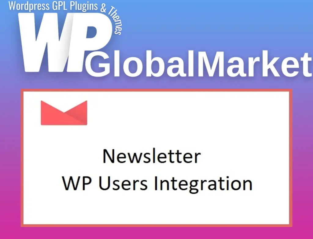 Newsletter – wp users integration