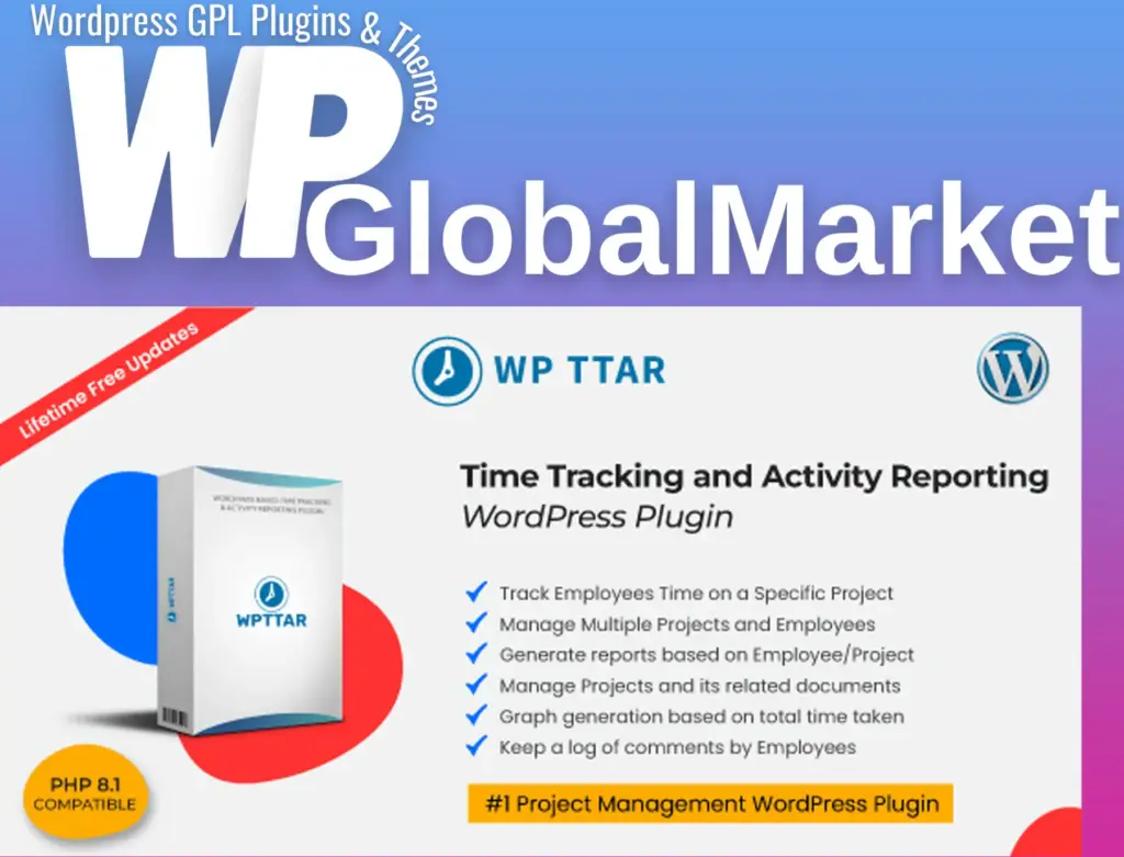 Time tracking and activity reporting wordpress plugin