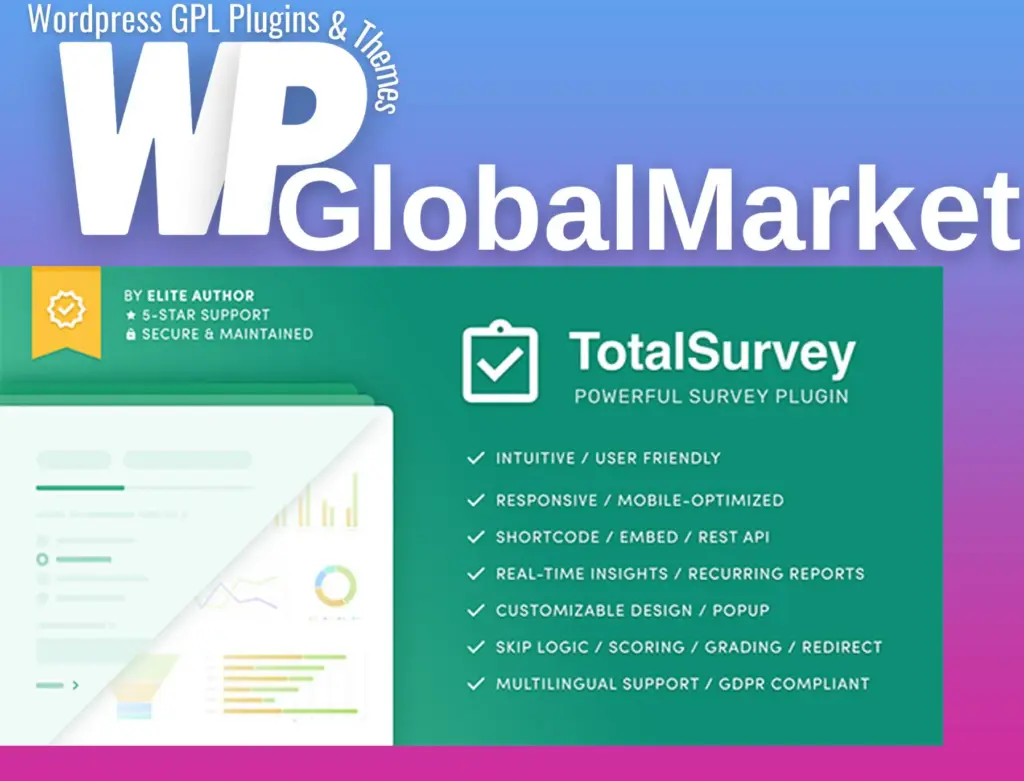 Total survey – responsive wordpress survey