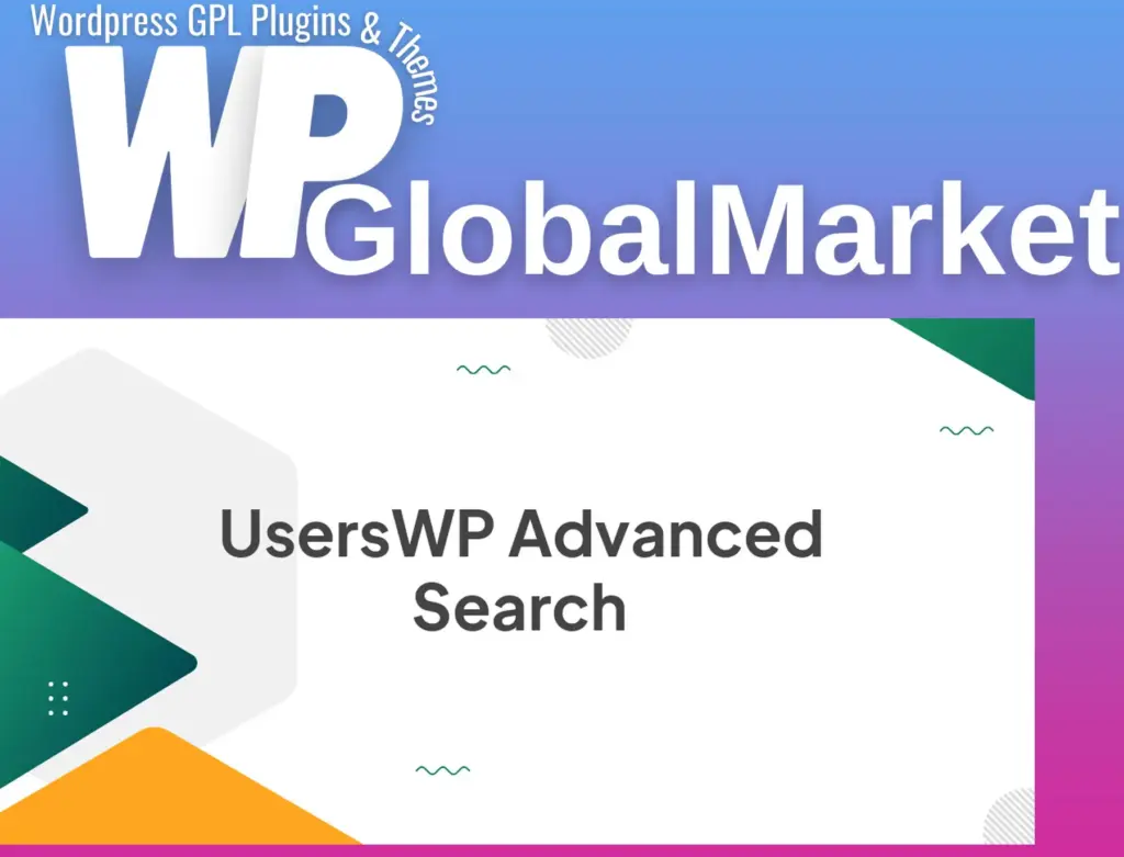 Userswp advanced search