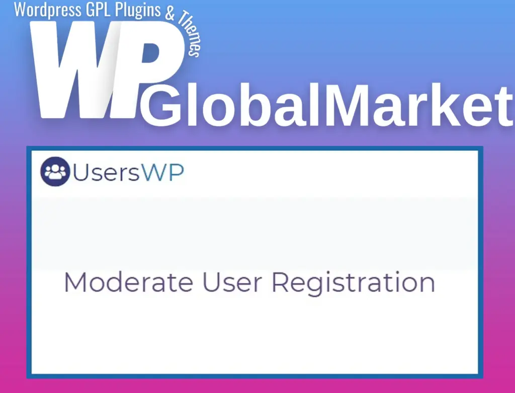 Userswp moderate user registration