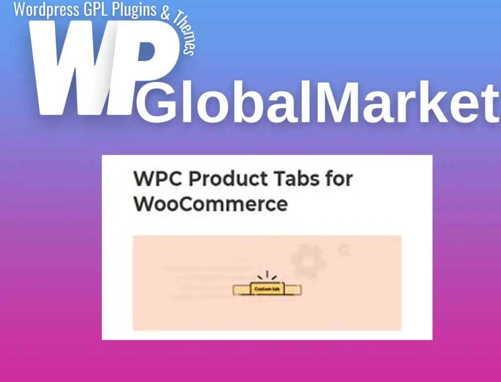 Wpc product tabs for woocommerce