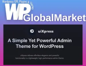 uiXpress – A simple yet powerful admin theme for WordPress