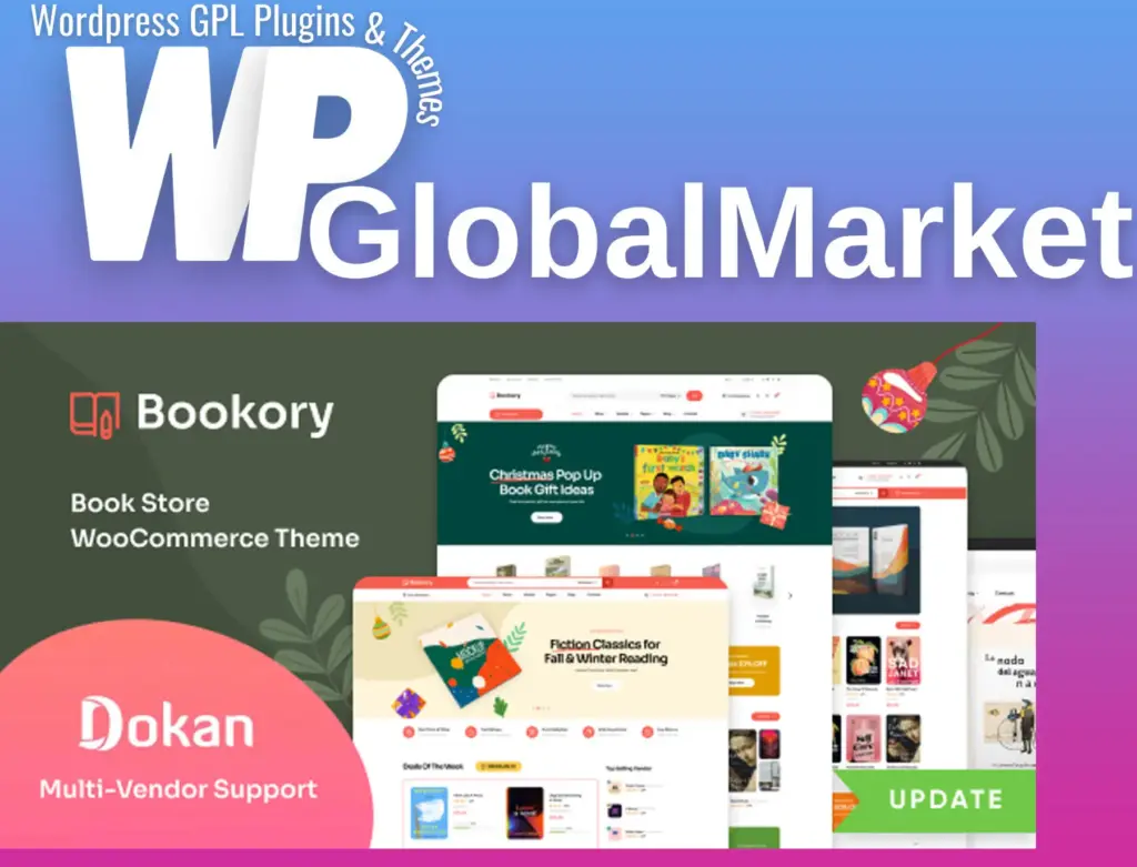 Bookory – book store woocommerce theme