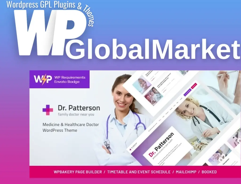 Dr.patterson | medicine and healthcare wordpress theme