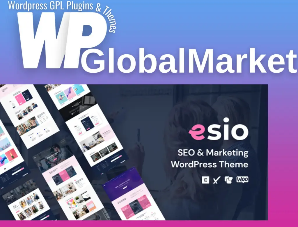 Esio – seo and marketing wordpress theme