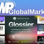 Glossier – newspaper and viral magazine wordpress theme