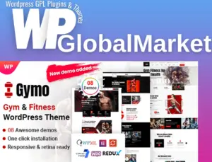 Gymo – Gym and Fitness WordPress Theme