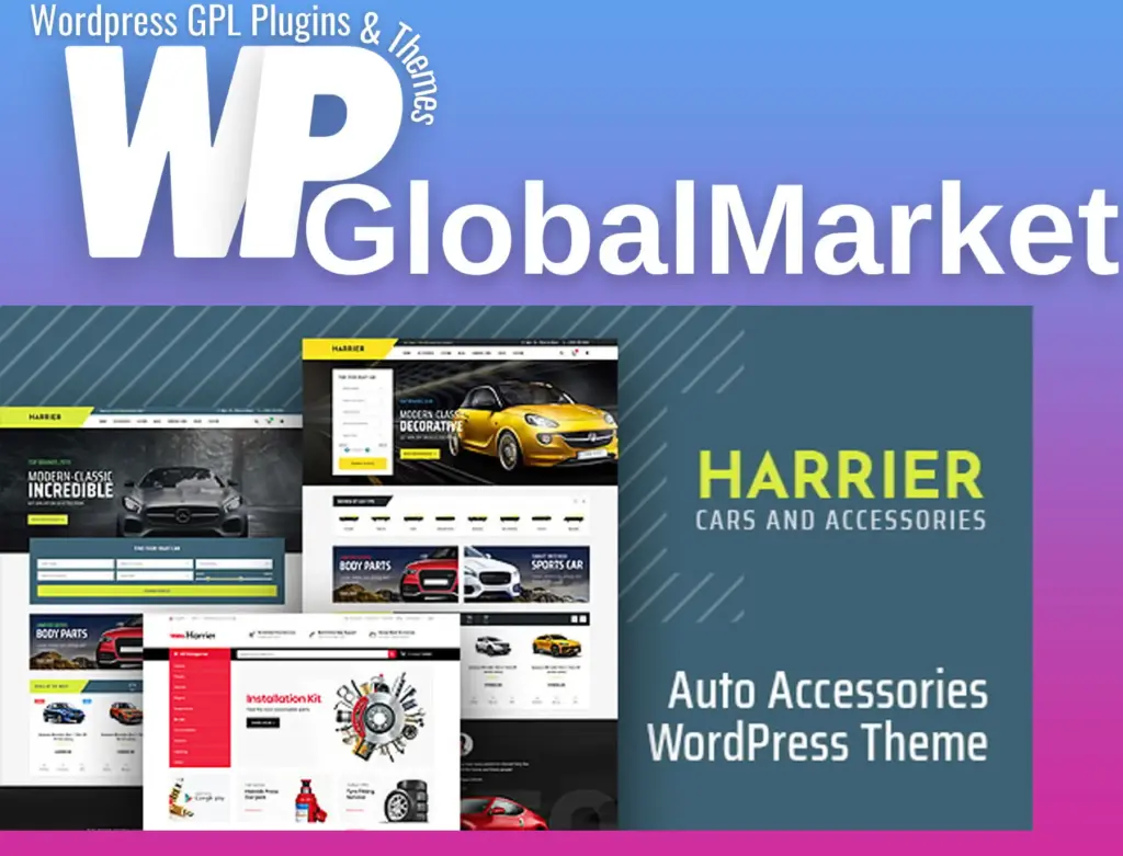 Harrier – car dealer and automotive wordpress theme