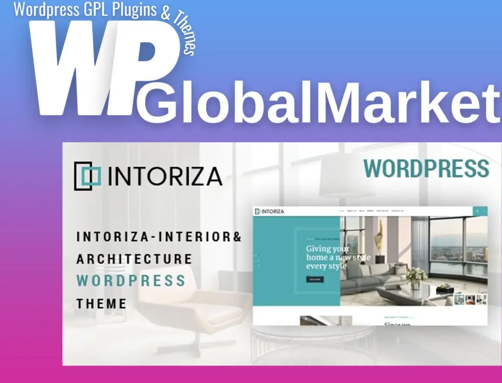 Intoria – interior architecture wordpress theme