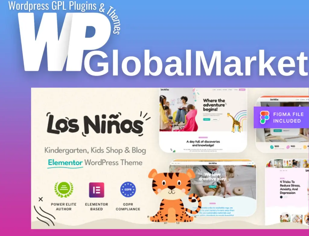 Los ninos – children education wordpress theme