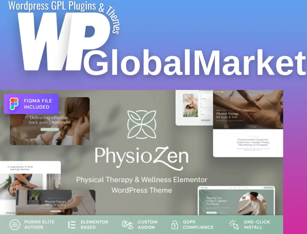 Physiozen – chiropractor and physiotherapy wellness wordpress theme