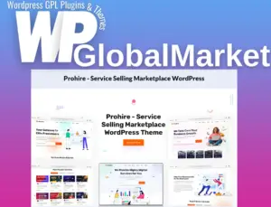 Prohire – Service Selling Marketplace WordPress