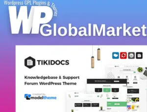 Tikidocs – Knowledgebase and Support Forum WordPress Theme