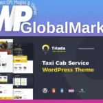 Triada – taxi cab service company wordpress theme