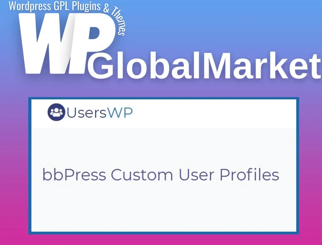 Userswp bbpress custom user profiles