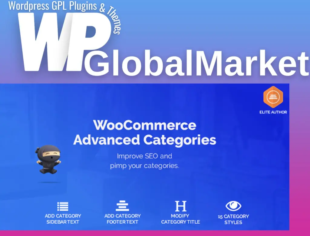 Woocommerce seo and categories