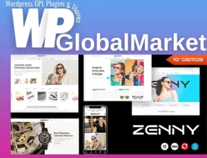 Zenny – Eyewear and Glasses Elementor WooCommerce WordPress Theme