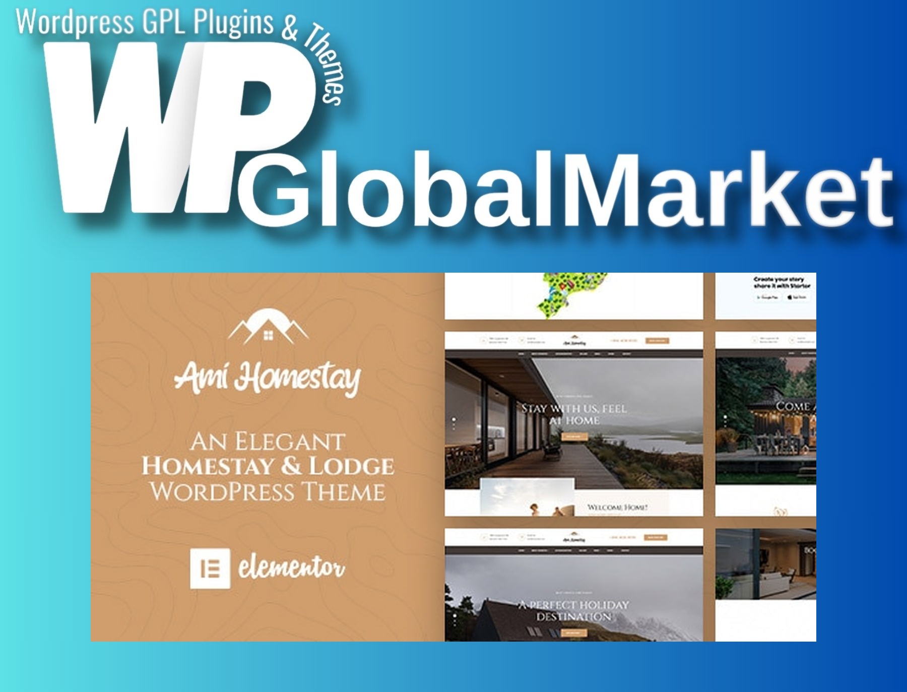Ami Homestay – Hotel Booking WordPress Theme