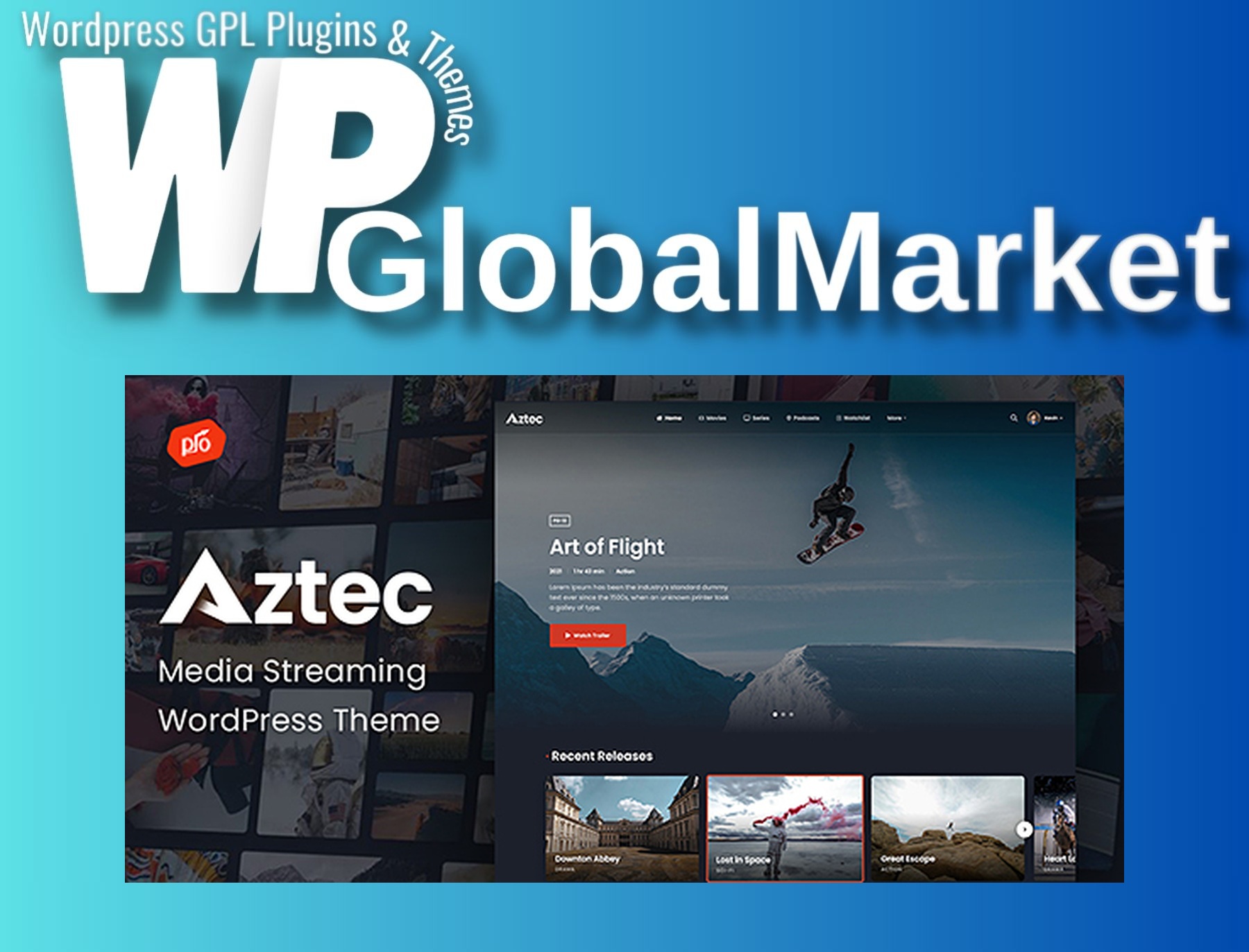 Aztec – Video Streaming and Membership Theme