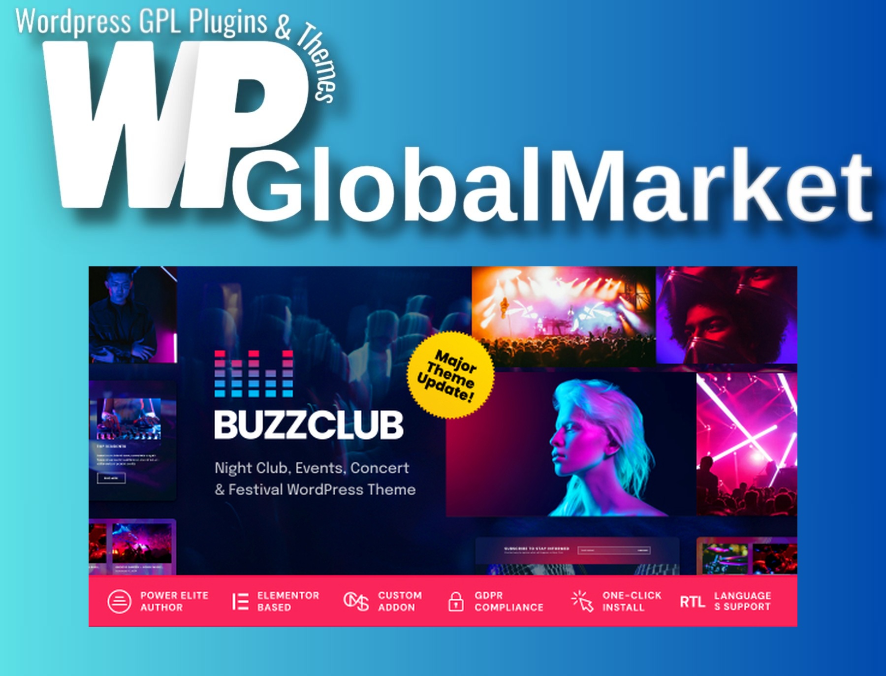 Buzz Club – Night Club, DJ and Music Festival Event WordPress Theme