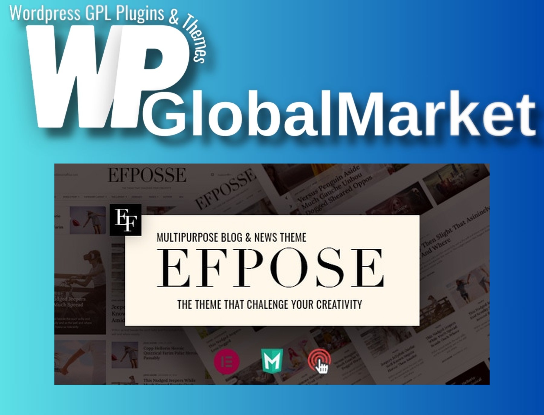 Efpose – Multipurpose Blog and Newspaper Theme