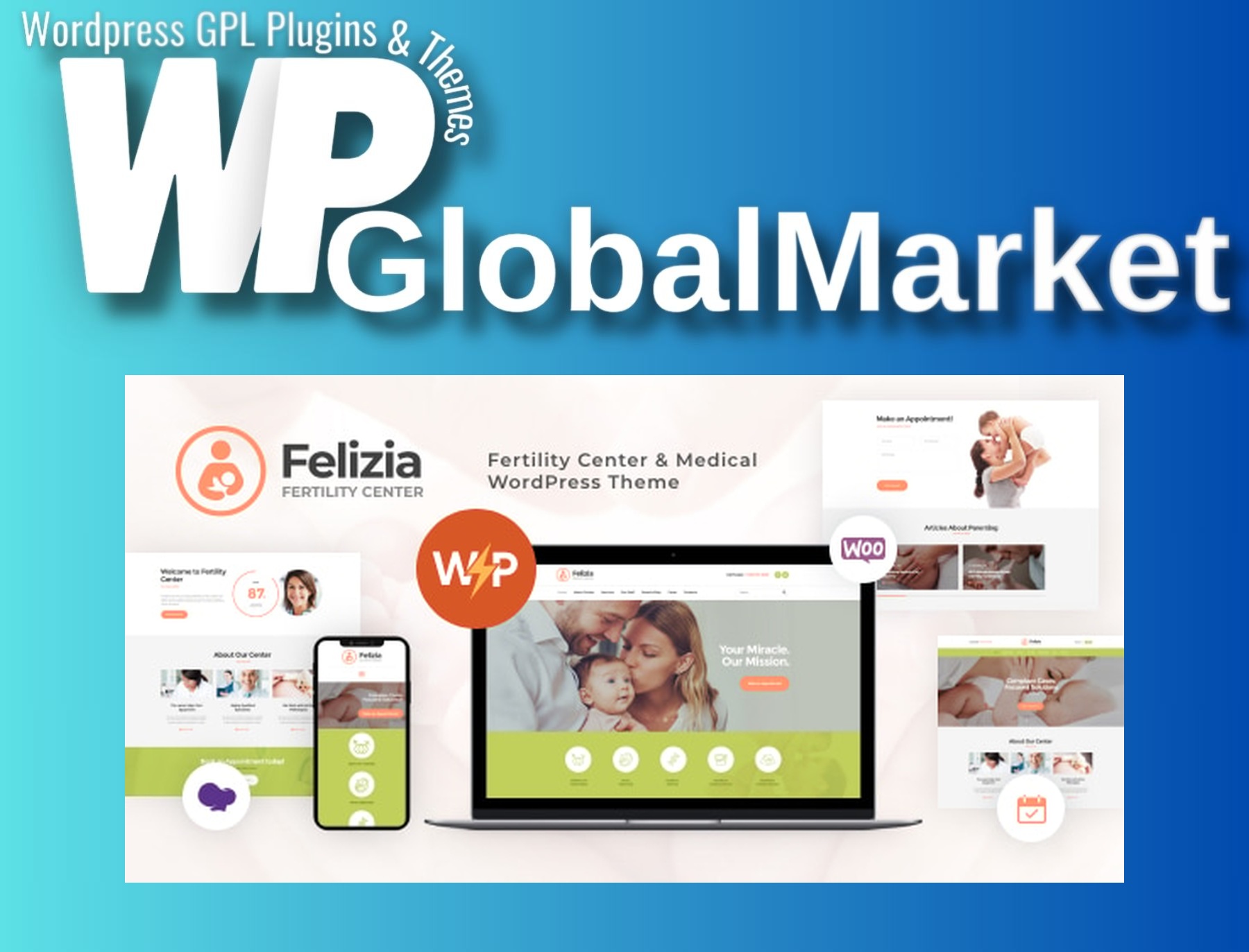 Felizia | Fertility Center and Medical WordPress Theme