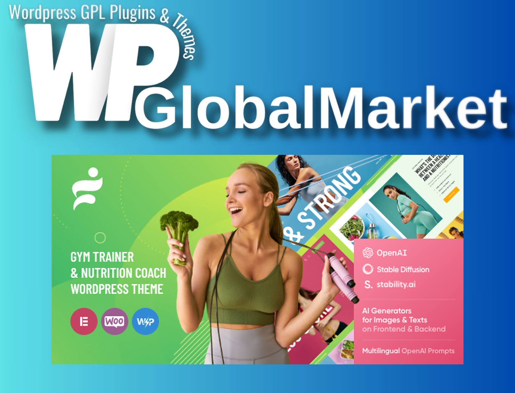 Glare – Dietitian and Health Coach WordPress Theme