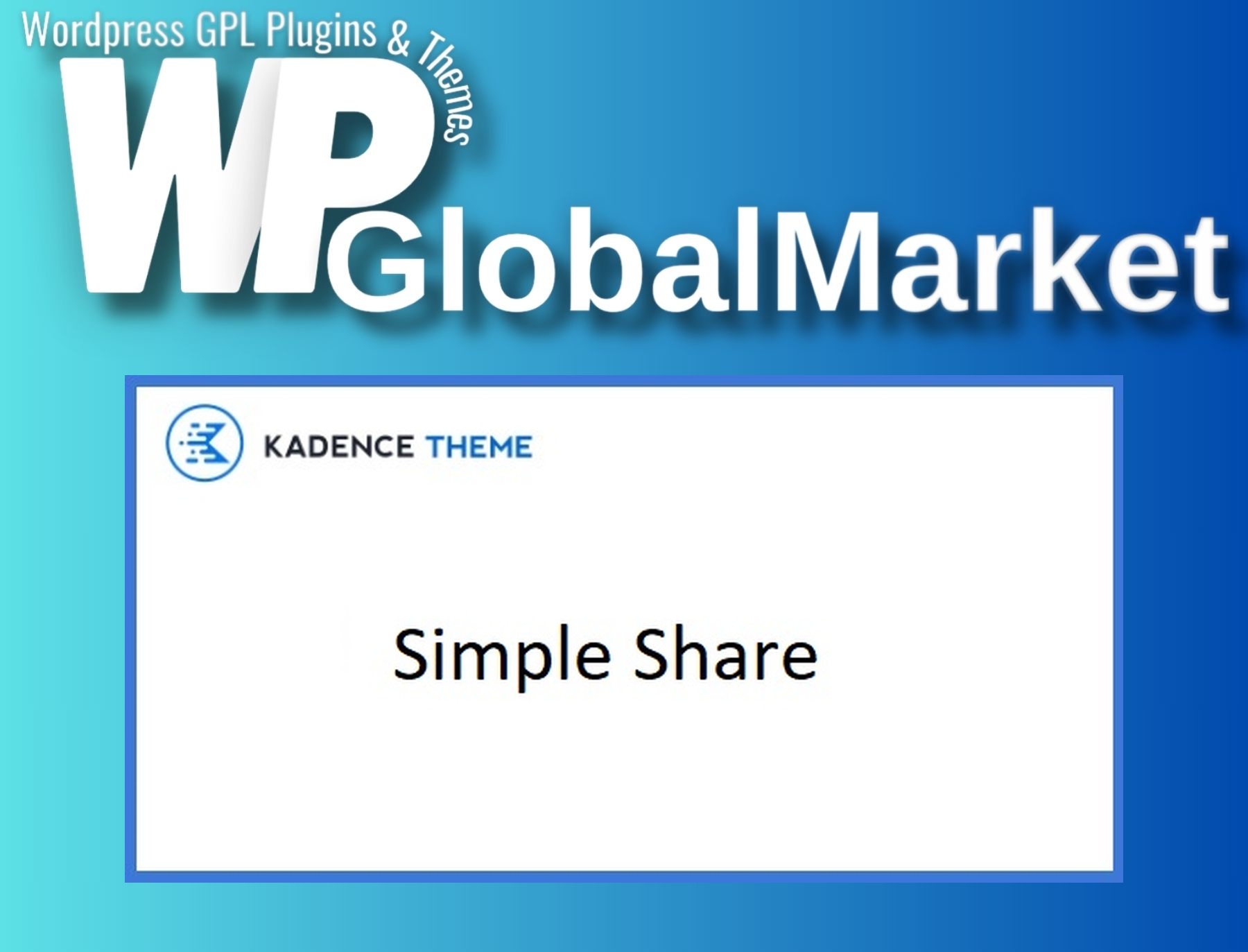 Kadence Simple Share