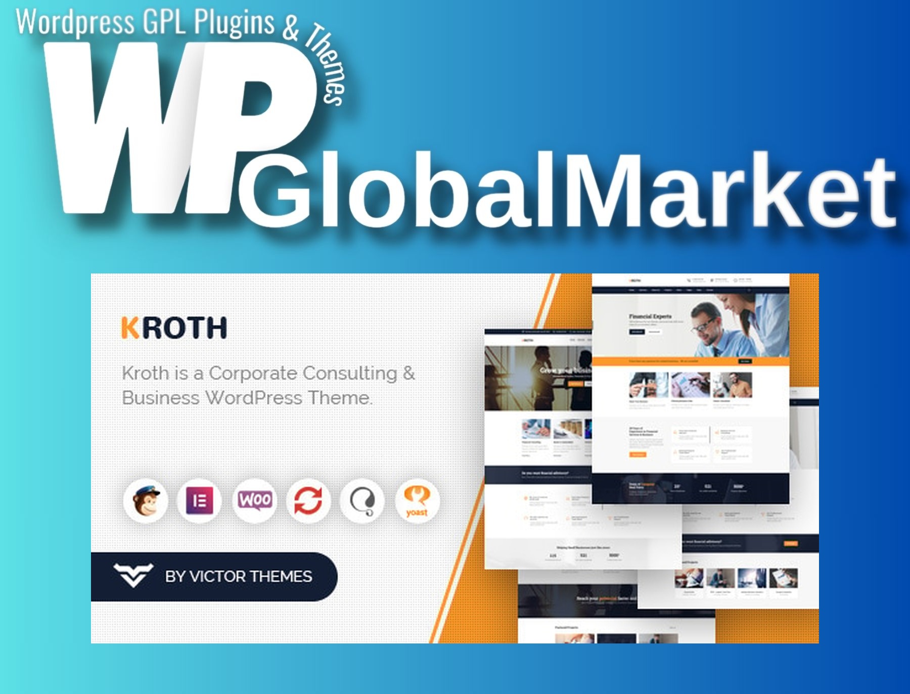Kroth – Business/Consulting WordPress Theme