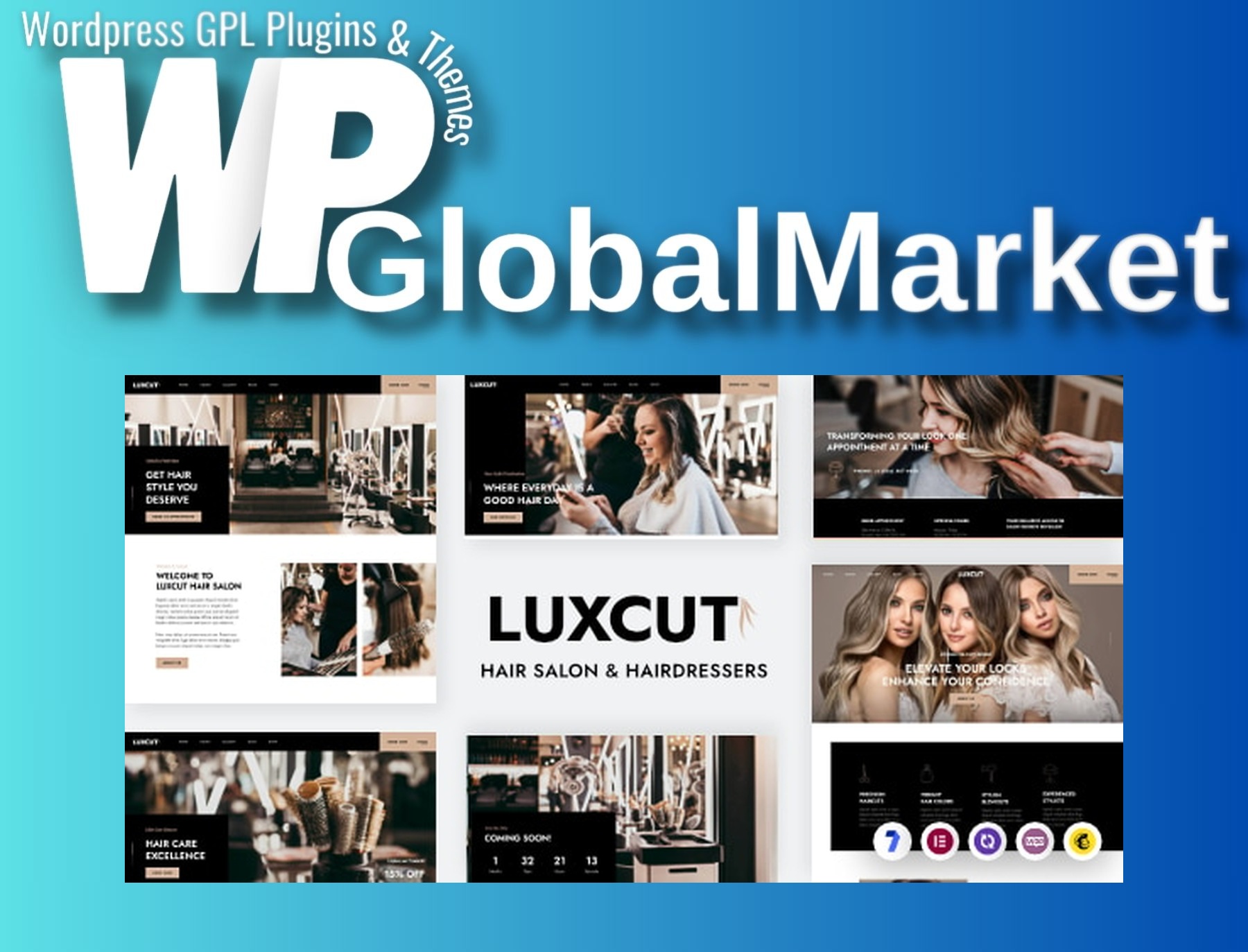 Luxcut – Hair Salons and Hairdressers WordPress Theme