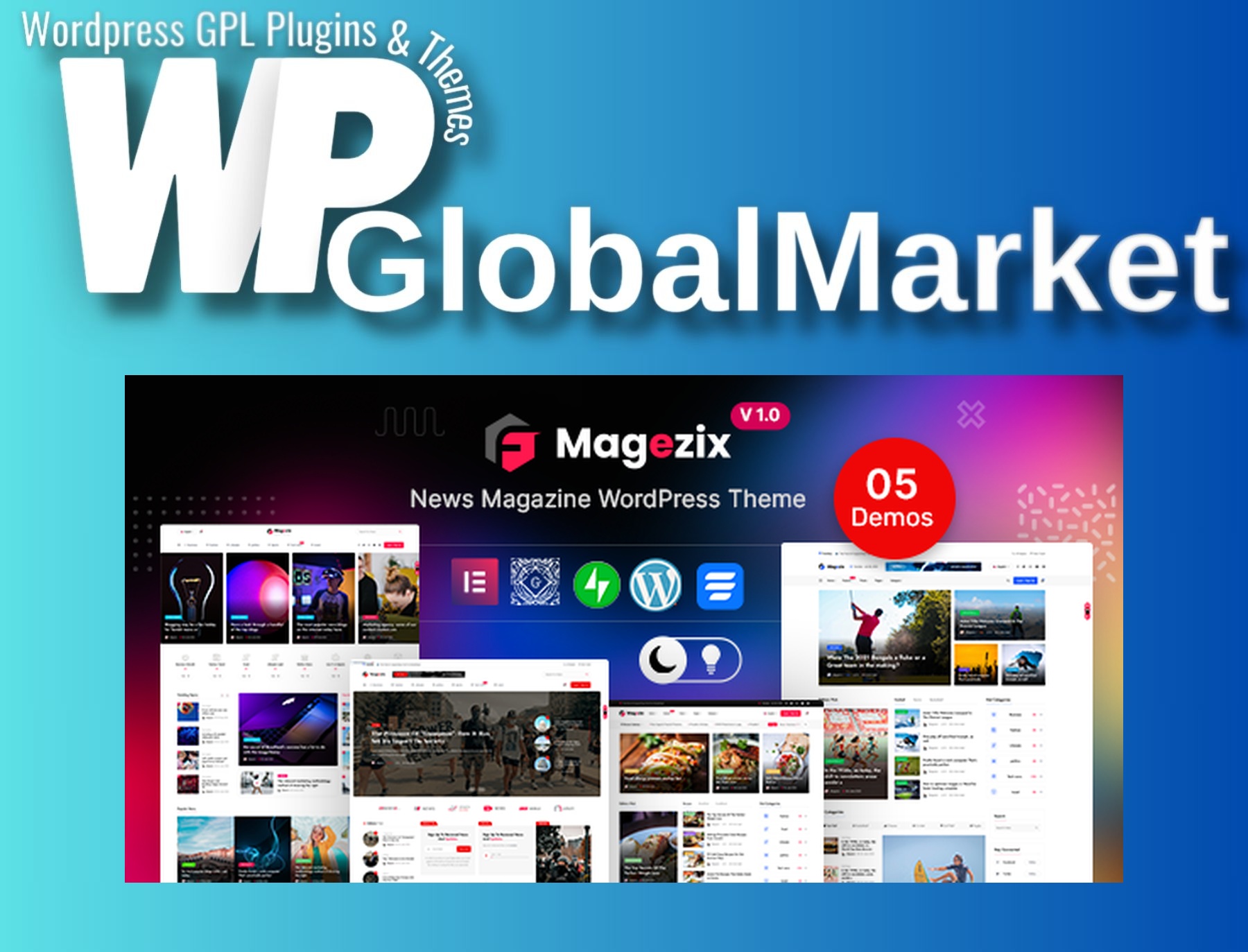 Magezix – Newspaper and Magazine WordPress Theme