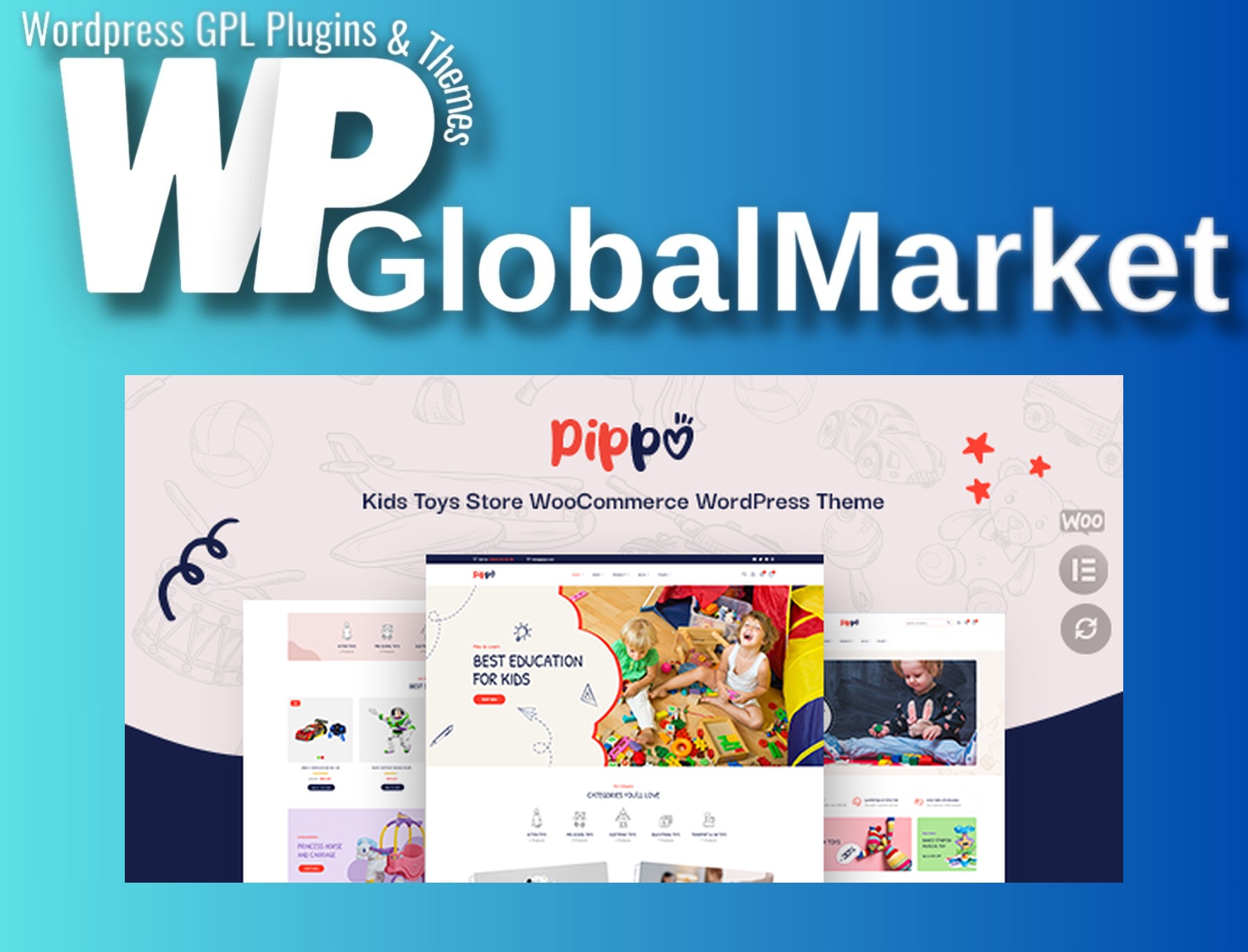 Pippo – Kids Toys Store WooCommerce Theme