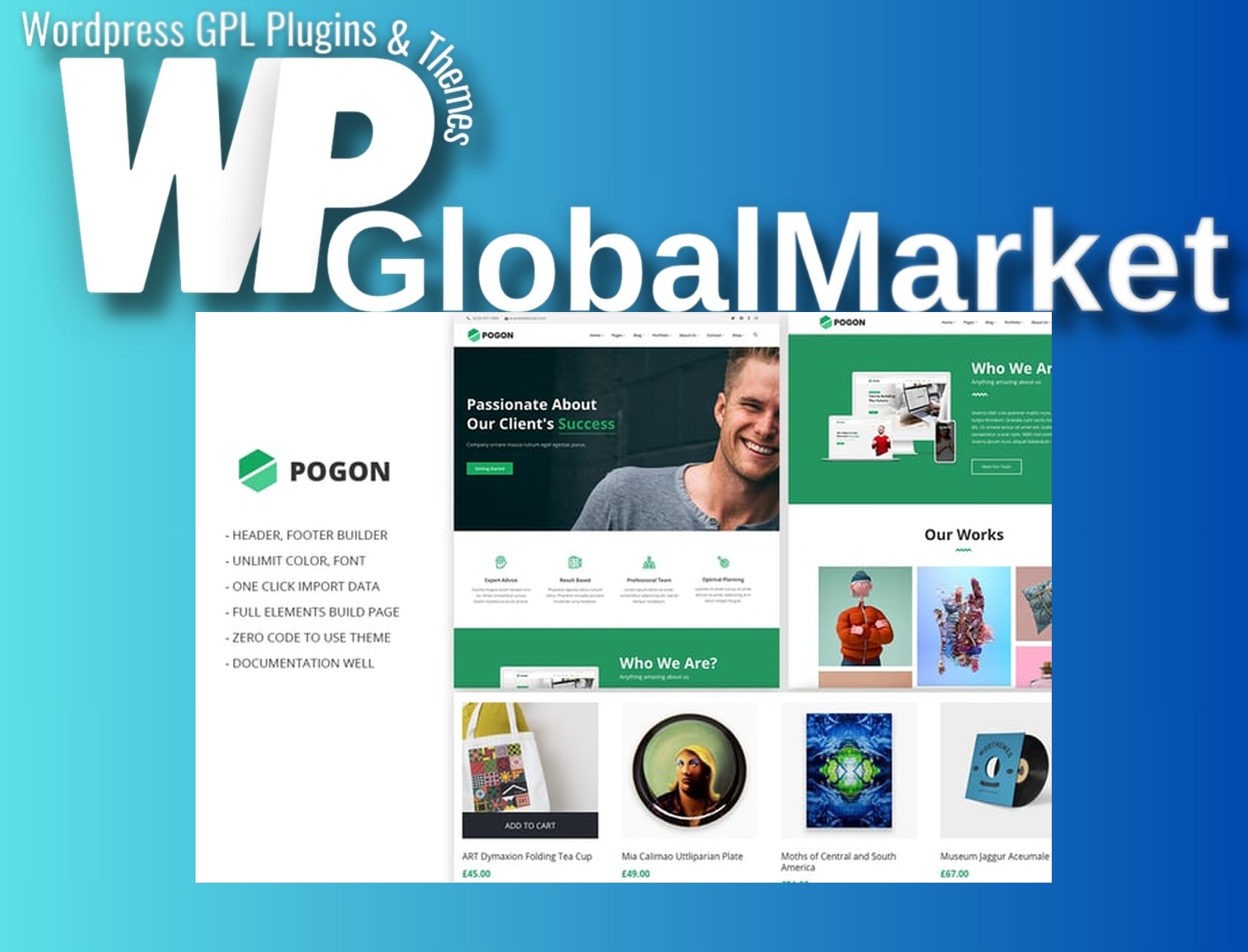 Pogon – Business and Finance Corporate WordPress Theme