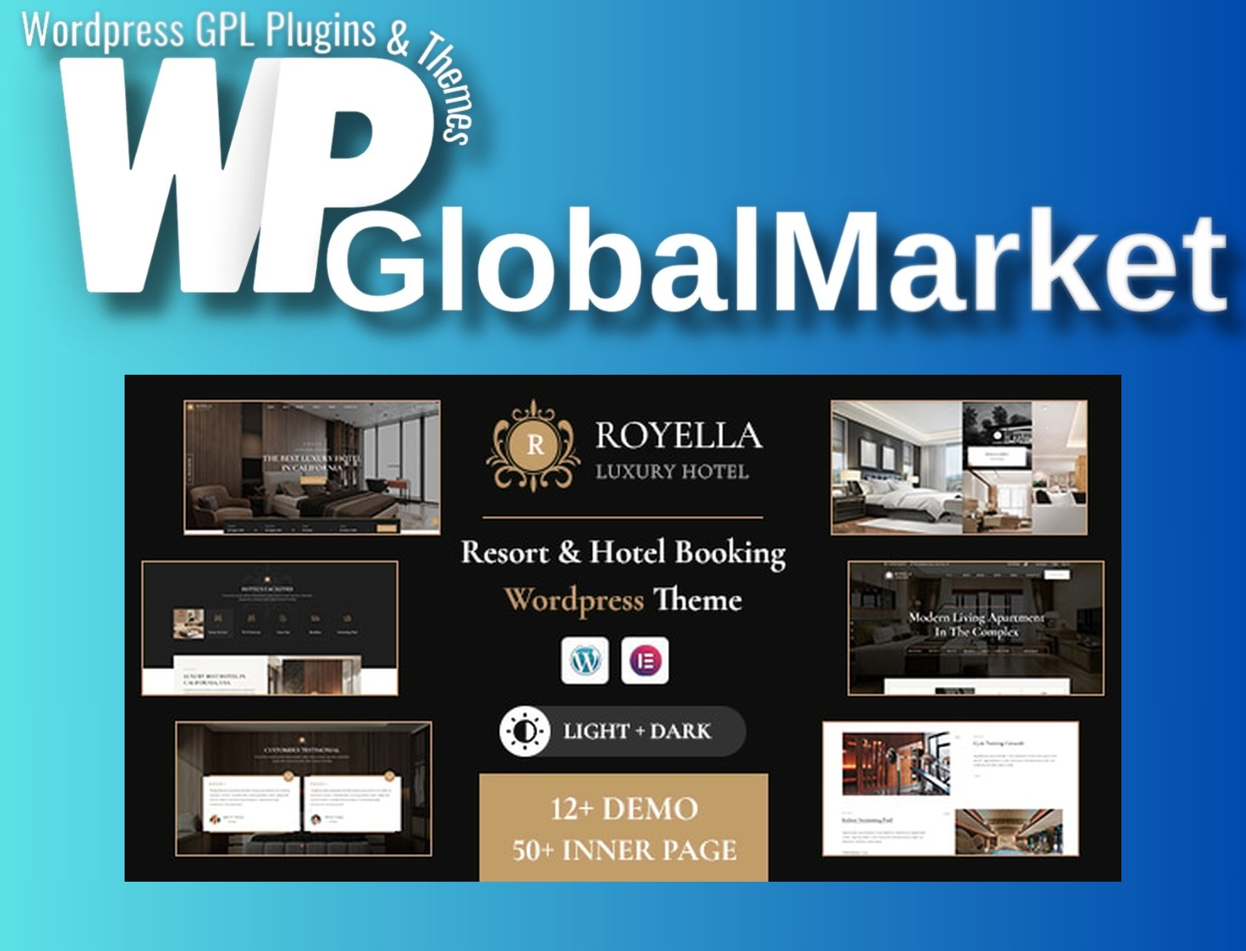 Royella – Resort and Hotel Booking Multi-Purpose WordPress Theme