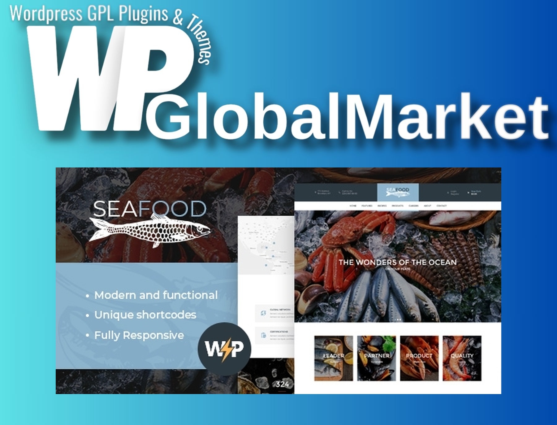 SeaFood Company – Fish Restaurant Theme