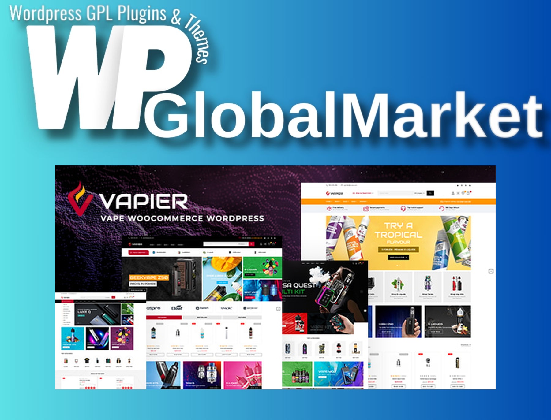 Vapier – Vape Store WooCommerce WordPress Theme