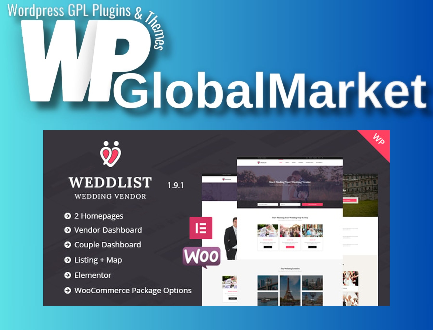 Weddlist – Wedding Vendor Directory WordPress Theme