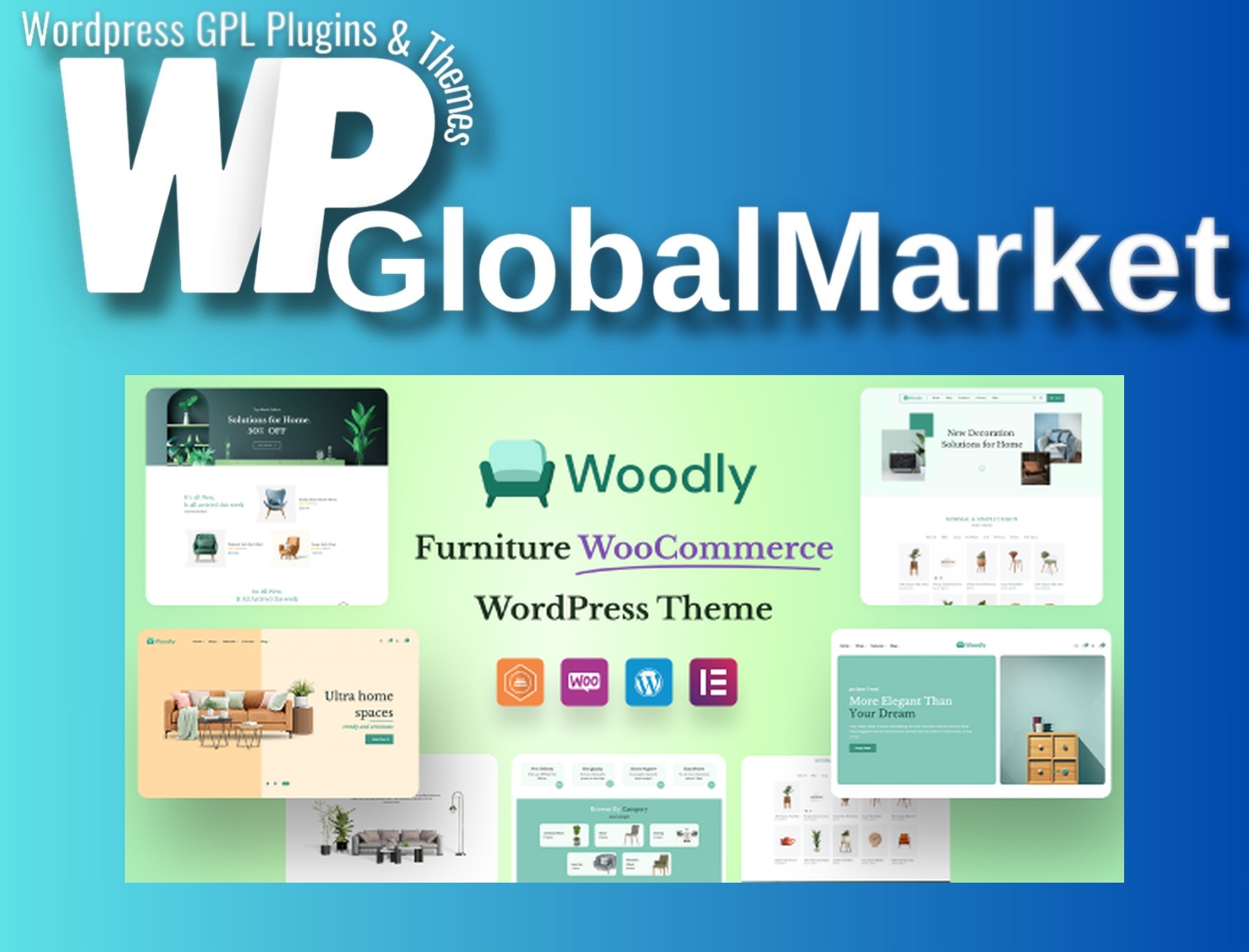 Woodly – Animated Furniture WooCommerce Theme