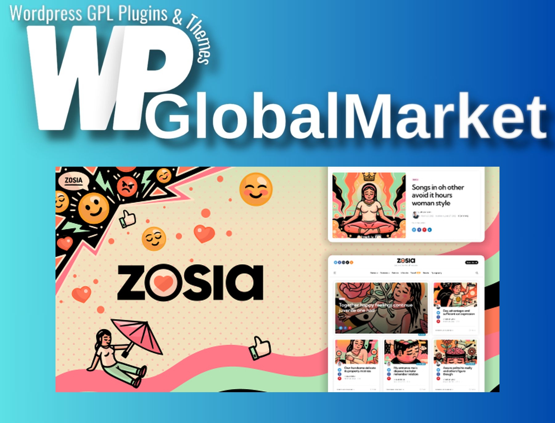 Zosia – Personal WordPress Blog Theme